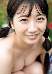 Ms. Kirara used to be an idol singer, she is now a sweet and lovely Japanese & Asian actress, gravure idol (bikini model, swimsuit model pin-up girl), this photo was taken close up.